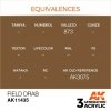 AK Interactive AK11435 Field Drab 17ml