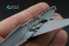 Quinta Studio QD72203 Yak-1 3D-Printed & coloured Interior on decal paper (Zvezda) 1/72