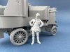 Copper State Models F35-053 German Armoured Car Officer in a Leather Jacket 1/35