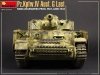 MiniArt 35333 Pz.Kpfw.IV Ausf. G Last/Ausf. H Early. NIBELUNGENWERK PROD. MAY-JUNE 1943. 2 IN 1 INTERIOR KIT 1/35