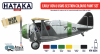 Hataka Hobby HTK-AS54 Early USN & USMC section Colours Set (6x17ml)