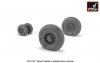 Armory Models AW32310 F-14D Tomcat late type wheels w/ weighted tires 1/32