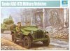 Trumpeter 02346 Soviet GAZ-67B Military Vehicles (1:35)