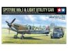 Tamiya 25211 SUPERMARINE SPITFIRE MK.I W/Light Utility Car 10Hp Set 1/48