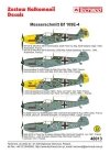 Techmod 48013 - Messerschmitt Bf 109E-4 (1:48)