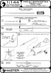 Master AM-144-027 MiG-21 SM/M/MF/bis (Fishbed) - Rurka Pitota 1/144