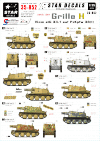 Star Decals 35-852 Grille Ausf H Sdkfz 138/1 1/35