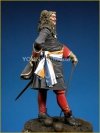 Young Miniatures YH7005 Holland Officer of Artillery, 1705 70mm