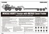 Trumpeter 01055 M983A2 HEMTT Tractor with M870A1 Semi-Trailer (1:35)
