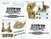 Quinta Studio QR35003 HUMVEE family belts, 3D-Printed & coloured on decal paper (all kits) 1/35