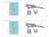 Quinta Studio QT48136 UBT Machine Gun (Soviet, WWII), 2 pcs (for all kits) 1/48