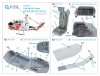 Quinta Studio QD48331 AH-1G 3D-Printed & coloured Interior on decal paper (Special Hobby) 1/48