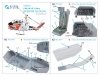 Quinta Studio QD48331 AH-1G 3D-Printed & coloured Interior on decal paper (Special Hobby) 1/48