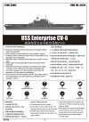 Trumpeter 06708 USS Enterprise CV-6 (1:700)
