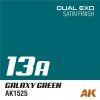 AK Interactive AK1557 DUAL EXO SET 13 – 13A GALAXY GREEN & 13B CHAOS GREEN