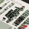 KELIK K48052 SU-27UB FLANKER INTERIOR 3D DECALS FOR GWH KIT 1/48