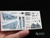 Quinta Studio QD32001 Su-25 3D-Printed & coloured Interior on decal paper (for Trumpeter kit) 1/32