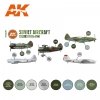 AK Interactive AK11740 SOVIET AIRCRAFT COLORS 1930S-1941 8x17 ml