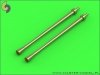 Master AM-144-005 German aircraft cannon 3,7cm Flak 18 gun barrels (used on Junkers Ju 87G and other) (2pcs) 1:144