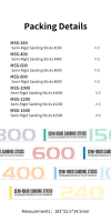 DSPIAE MSS-800 Semi-Rigid Sanding Sticks #800 x 3 PCS / pilnik elastyczny - ścierny