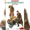 MiniArt 38089 REFUGEES. CHANDLERS FAMILY 1/35