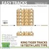 T-Rex Studio TR85056 King Tiger Tracks 18 Teeth Late Type 1/35