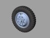 Panzer Art RE35-321 Mercedes LG 3000 road wheels (gelande pattern) 1/35
