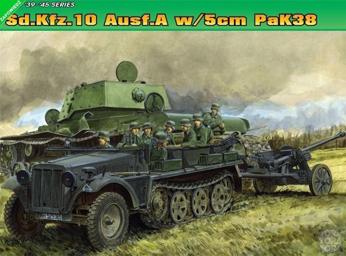 DML Sd.Jfz 10 Ausf.A w/5cm Pak 38