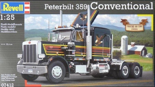 Revell 07412 Peterbilt 359 (1:25) - 1:25 - Car models