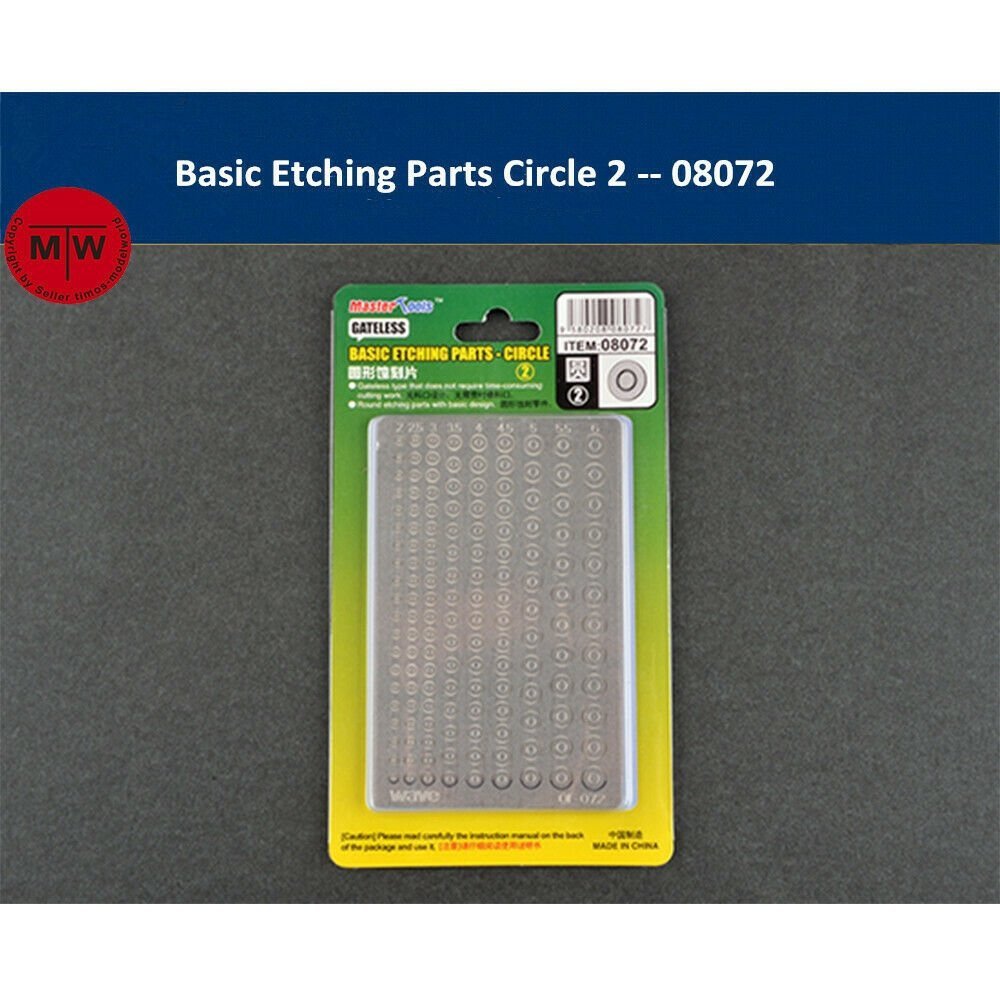 Trumpeter 08072 Basic Etching Parts - Circle 2 - Rulers, curves ...
