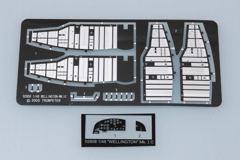 Trumpeter 02808 WELLINGTON Mk.1C (1:48) - propeller planes - 1:48 