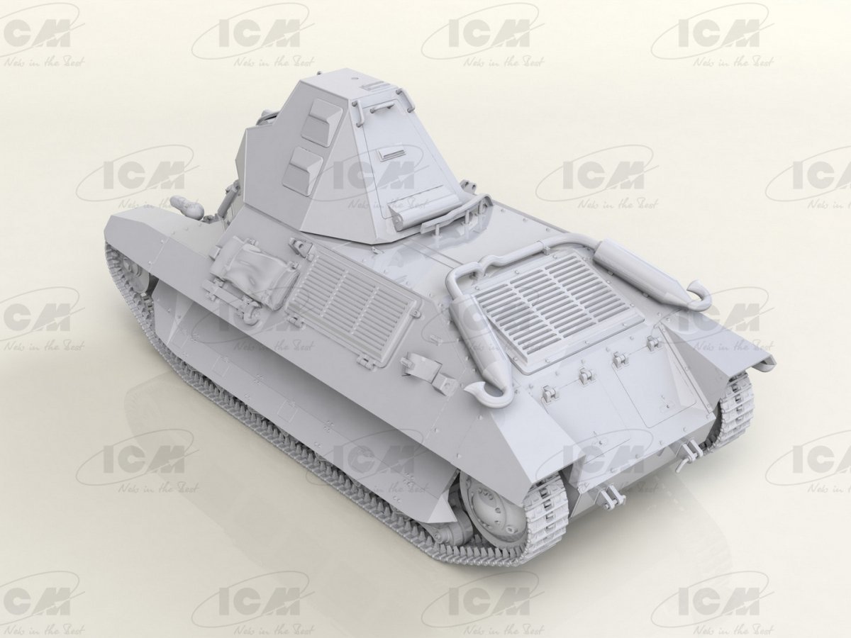 ICM 35337 FCM 36 French Light Tank in German Service 1 35 - until 1939 - 1  35 - Military vehicles and equipment