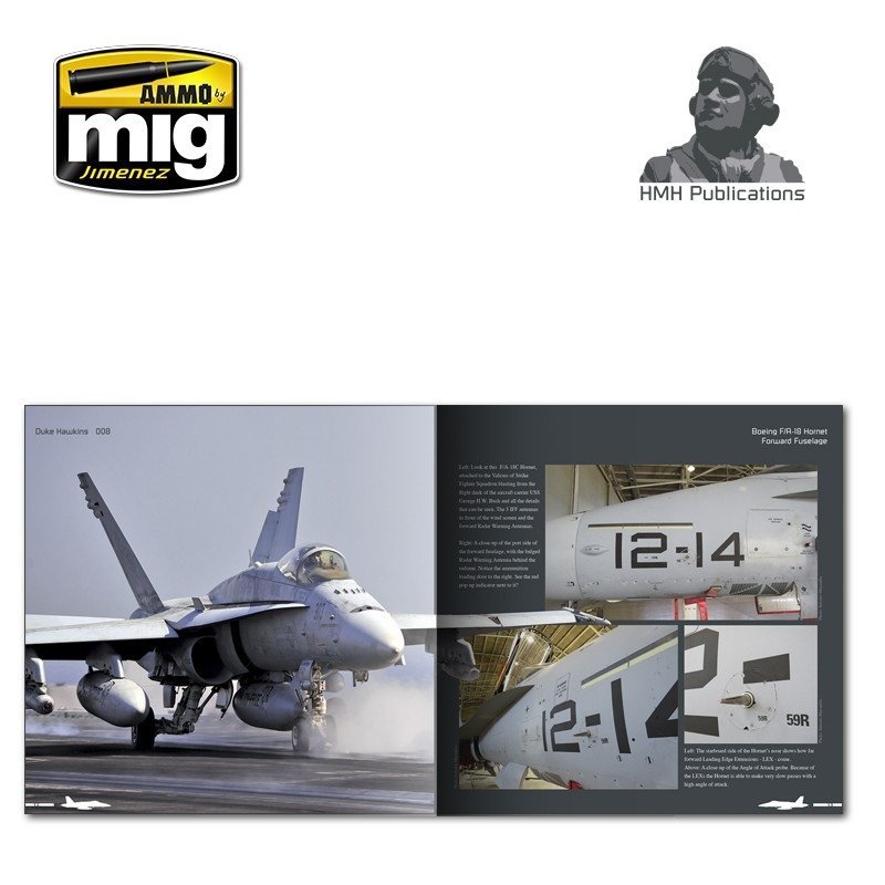 HMH Publications DH-008 BOEING F A-18 A B & C D HORNET - Literature