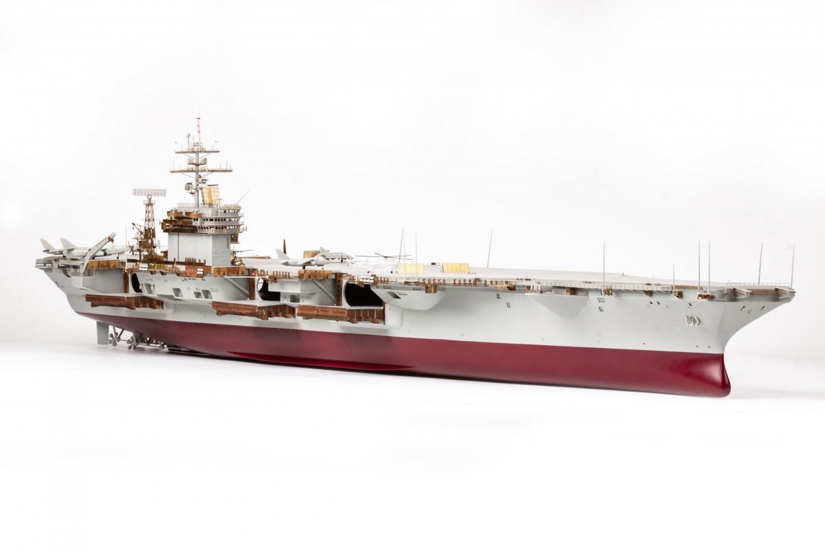 Eduard 53301 USS Nimitz CVN-68 part 7 Trumpeter 1 350