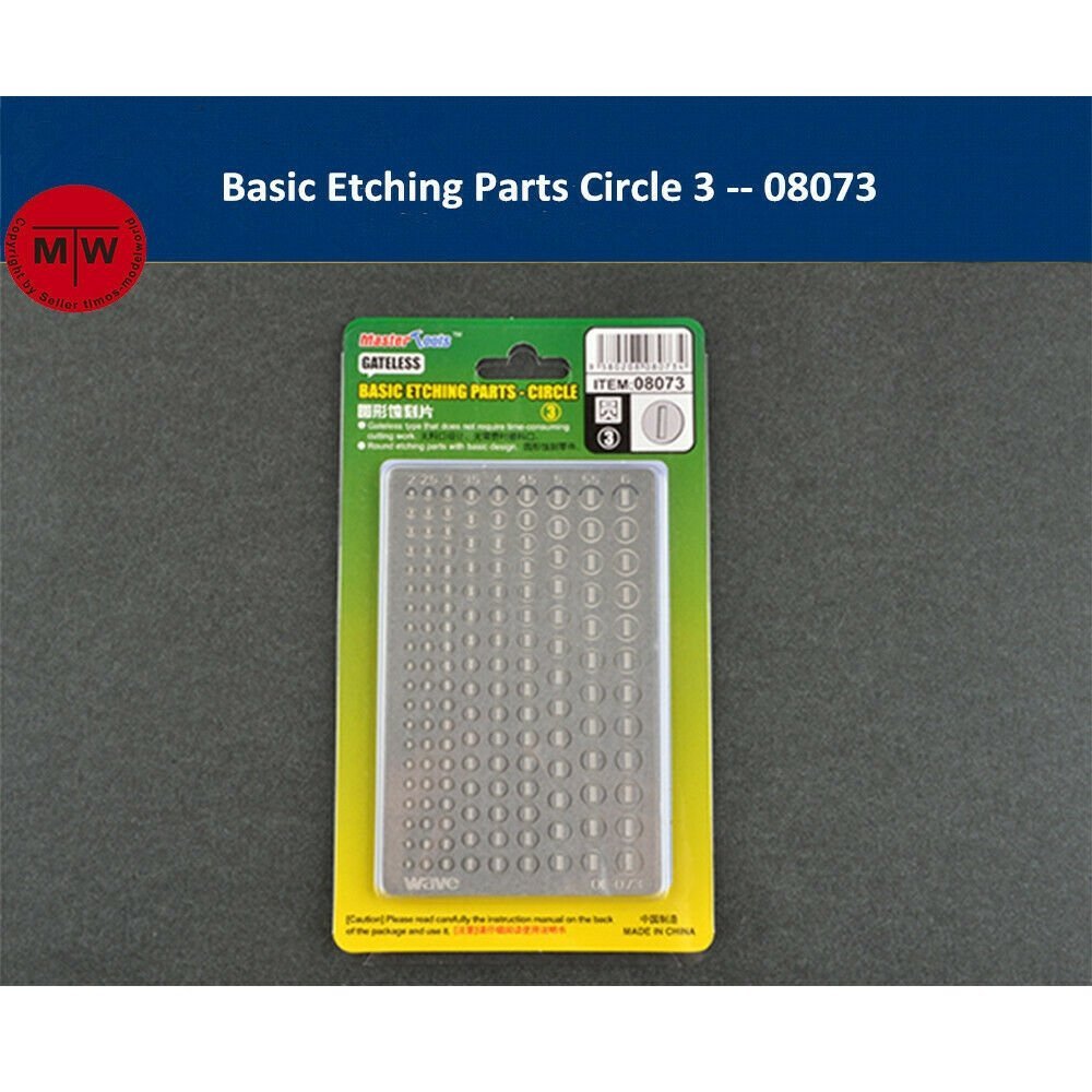 Trumpeter 08073 Basic Etching Parts - Circle 3 - Linijki, krzywiki ...