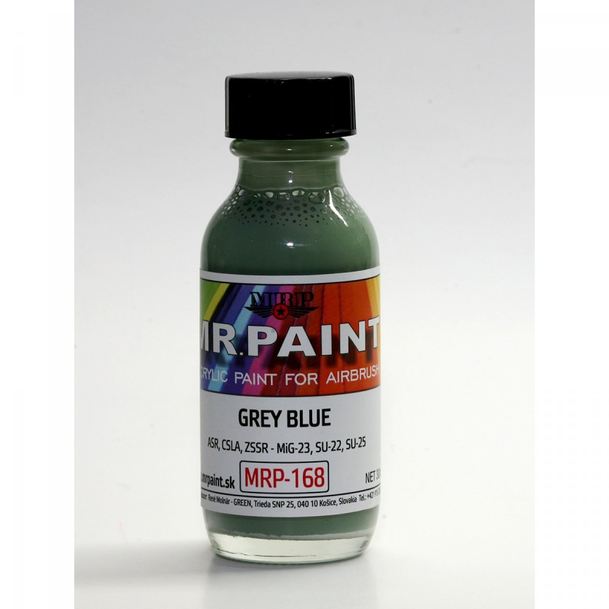 MR. Paint MRP168 GREY BLUE 30ml Aircraft samoloty Mr.Paint