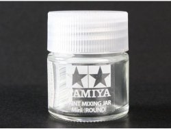 Tamiya 81044 Tamiya Paint Mixing Jar Mini 10 ml (Round) 