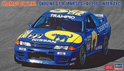 Hasegawa 20791 Trampio Skyline (Skyline GT-R (BNR32 Gr. A) 1990 Inter Tec) 1/24 