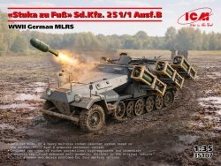ICM 35107 Stuka zu Fuss Sd.Kfz. 251/1 Ausf.B WWII German MLRS 1/35 