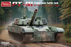 Amusing Hobby 35A069 PT-91 Twardy Polish Main Battle Tank 1/35 