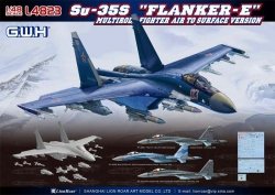Great Wall Hobby L4823 Su-35S Flanker-E Multirole Fighter Air to Surface Version 1/48 