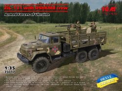 ICM 35017 ZіL-131 with DShKMd crew. Armed Forces of Ukraine 1/35 