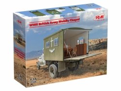 ICM 35586 WWII British Army Mobile Chapel 1/35 