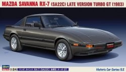 Hasegawa HC52 Mazda Savanna RX-7 (SA22C) Late Version Turbo GT (1983) 1/24 