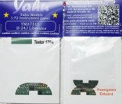 Yahu YMA7315 B-24J Liberator (Hasegawa/Eduard) 1/72