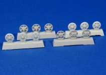 Panzer Art RE35-125 Steel return rollers for StuG III (Pattern A) 1/35