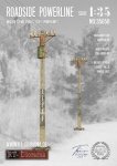 RT-Diorama 35650 3D Resin Print: Roadside Powerline 1/35