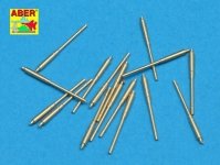 Aber 350L-14 Set of 16 pcs 105 mm SFLAK barrels SKC/33nt used in C/37 mount for German war ships (1:350)