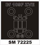 Montex SM72225 Bf 109F ZVEZDA