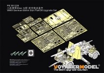 Voyager Model PE351228 WWII German 88mm Gun FlaK36 Upgrade Set (For Border BT-013) 1/35